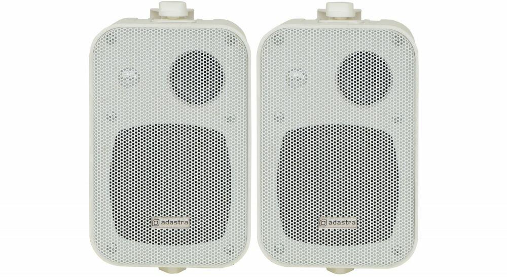 Adastra B30V-W 100v Line LoudLoudspeaker, 4", 30w, WHITE, Pair - 952.888UK