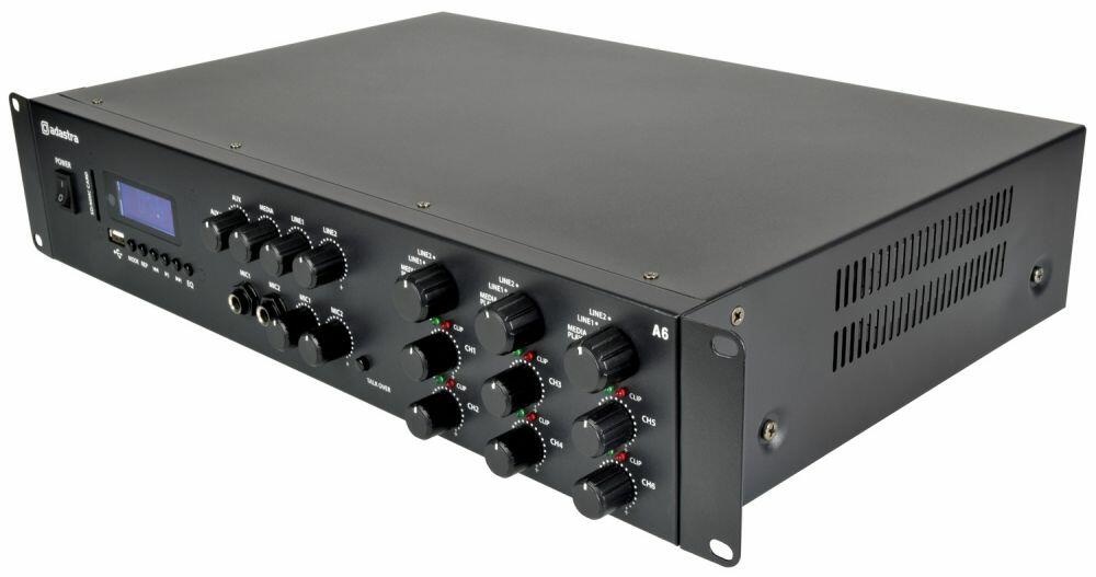 Adastra A6 Tri Stereo Amplfier 6x200W - 953.406UK