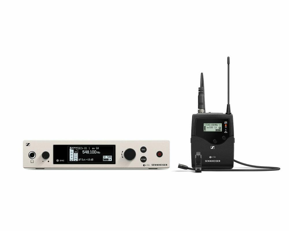 Sennheiser EW500 G4-G GBw-MKE2, Wireless Lapel, Lavalier set.