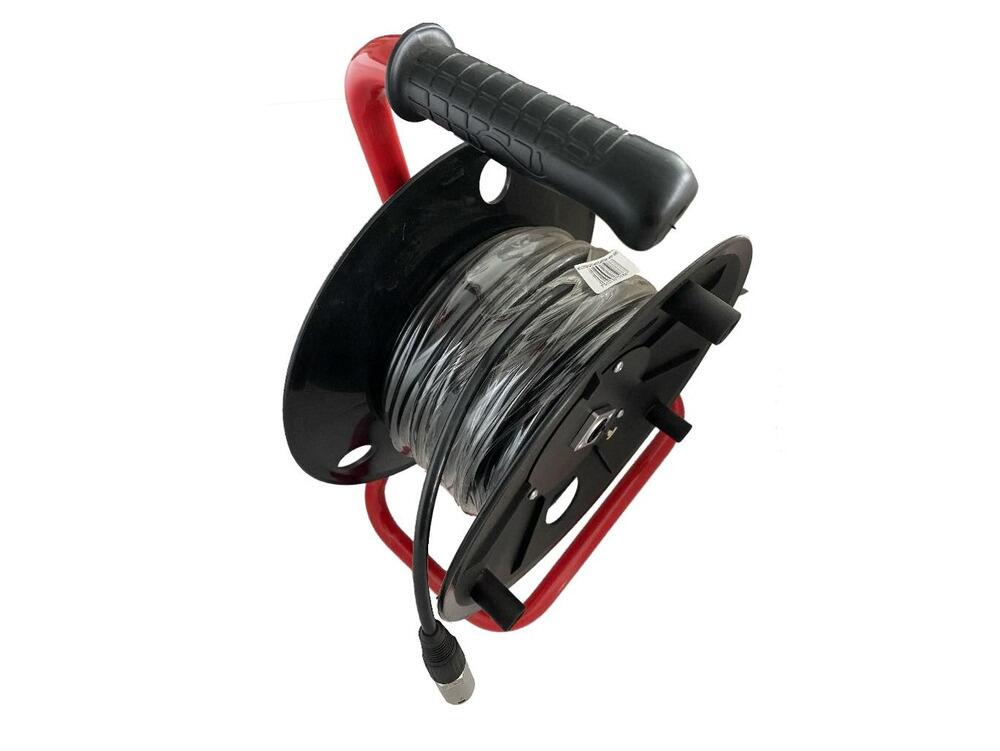 StageCore Ethercon Reel, CAT6 Stage Multicore Drum, 100m, BLACK - 90712