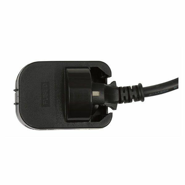 DAP Schucko to UKPlug adapter Blac