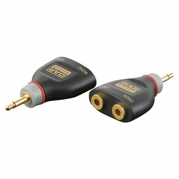 DAP 2p Minijack M/2x2p Minijack F adapter