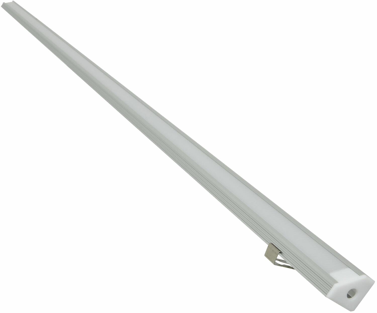 LYYT Aluminium LED Tape Profile 45° Angle 1m Translucent 156.805UK