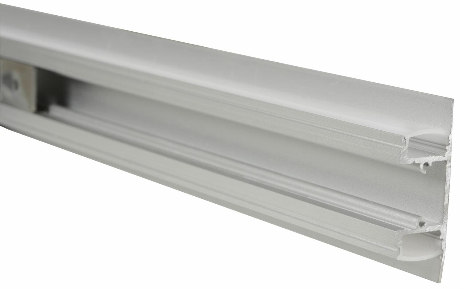 LYYT Aluminium LED Tape Profile 2-Way Bar 2m 156.838UK
