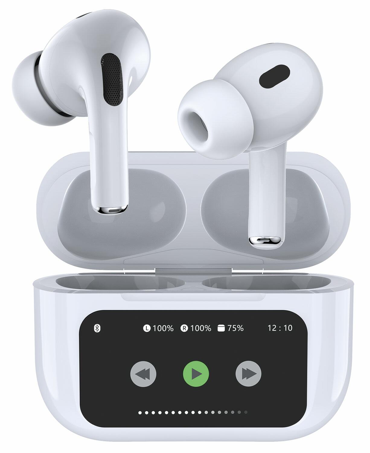 AV:Link Ear Shots Pro LED: True Wireless Earphones with Active Noise Cancelling - 100.578UK