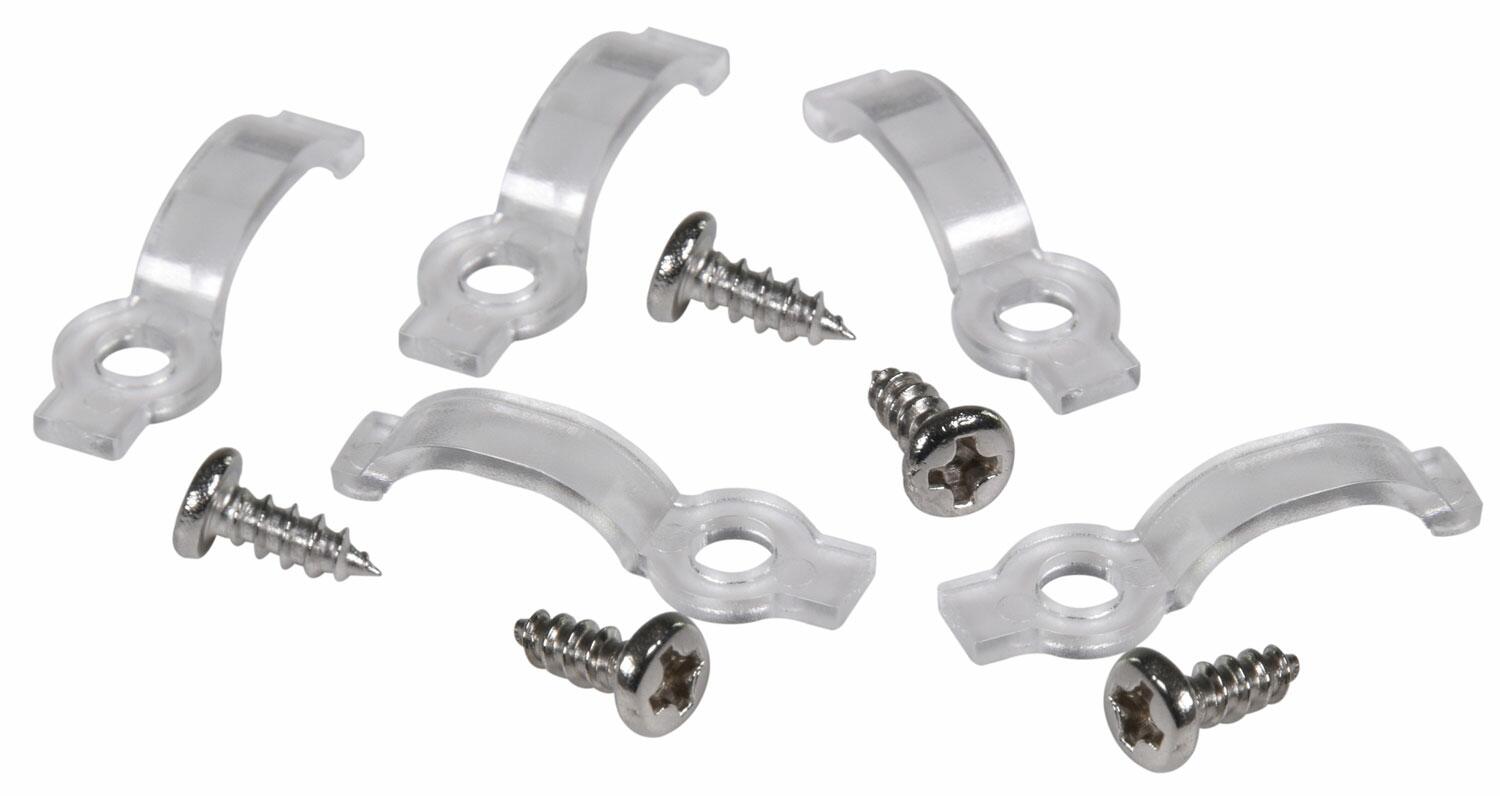 LYYT 10mm Dome clips & screws 5pk 156.164UK