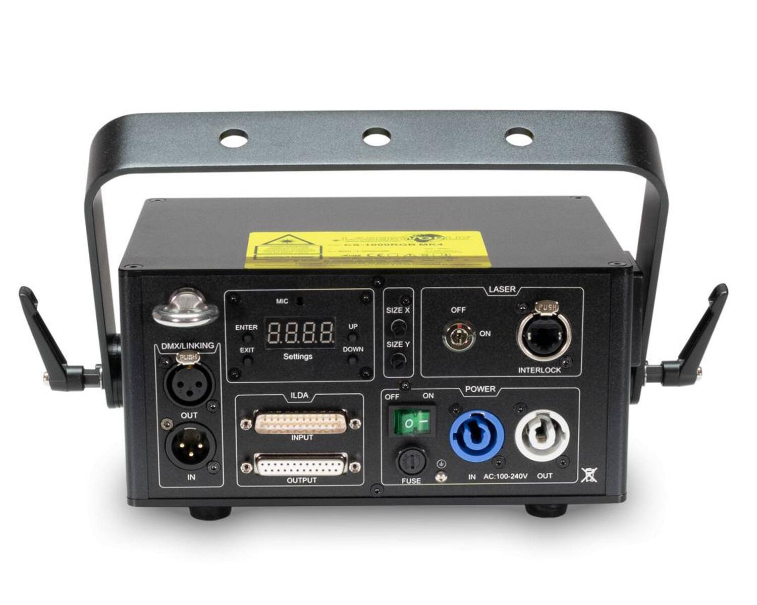 Laserworld CS 1000RGB MK4 1000mW Full Colour Laser 28kpps ILDA / DMX
