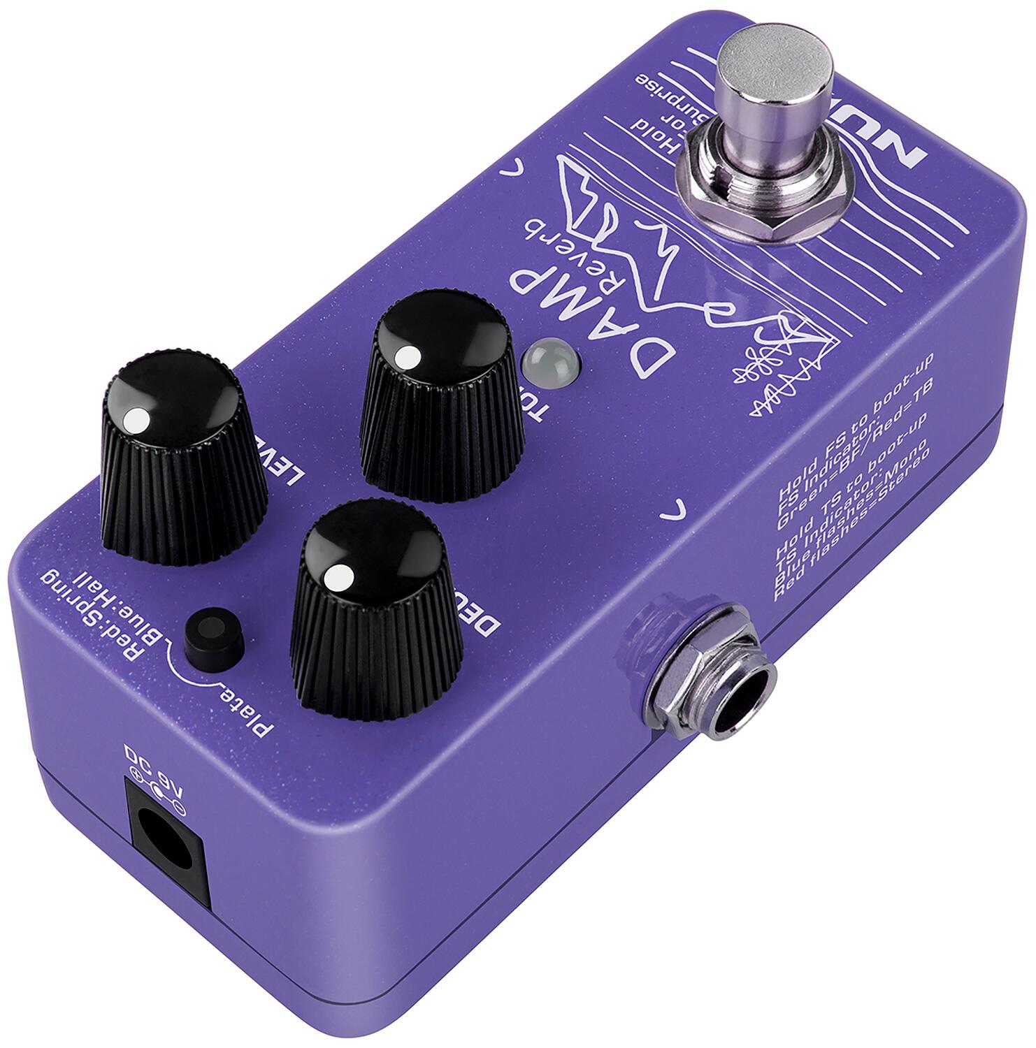Nux Damp Digital Reverb Pedal - 173.554UK