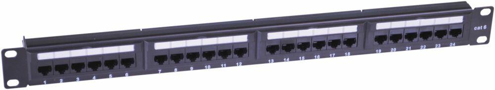Eagle 1U 19 Inch 24 Port Cat6 Patch Panel, P710T