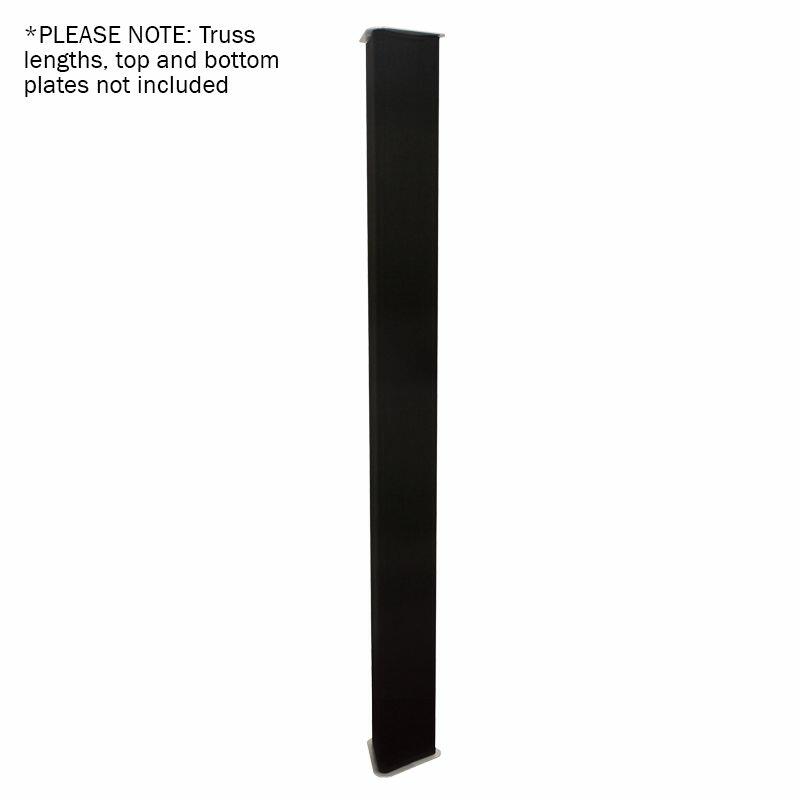 LEDJ Black Tri Truss Sleeve/Sock, 3m, LEDJ279