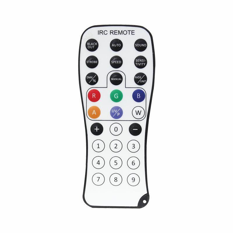 Equinox Colour Raider Uplighter Pack, 4 x 4 watt RGBW LED - EQLED038