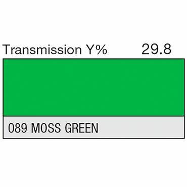 LEE Filter 089 Moss Green Filter Sheet, 21 x 48