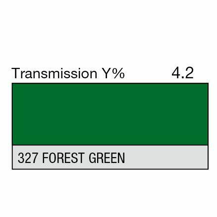 LEE Filter 327 Forest Green Filter Roll, 7.62m x 1.22m