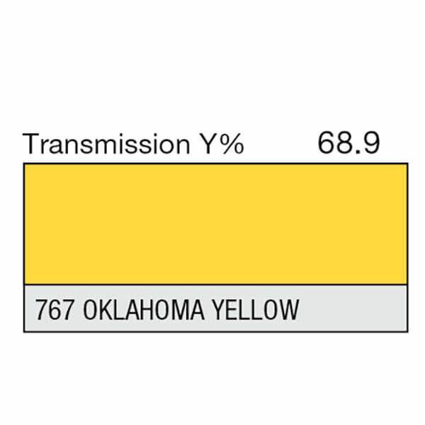 LEE Filter 767 Oklahoma Yellow Filter Roll, 7.62m x 1.22m