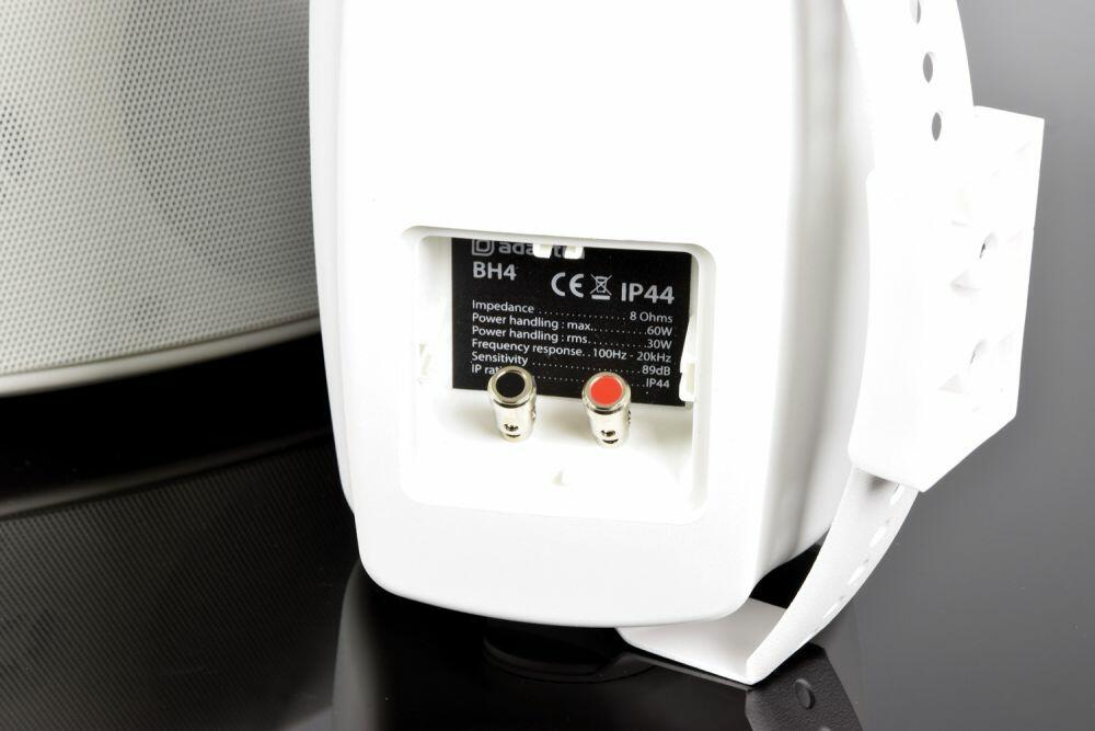 Adastra BH4-W Loudspeaker Indoor/Outdoor pair white - 100.918UK
