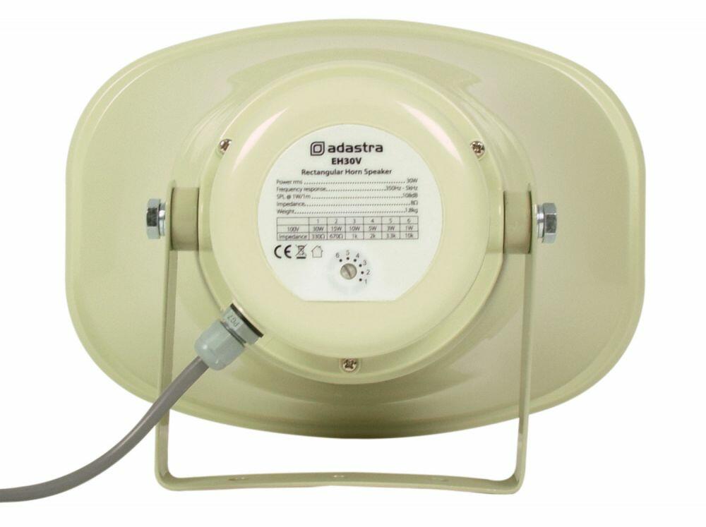 Adastra EH30V Horn Speaker 100V 30W - 952.258UK