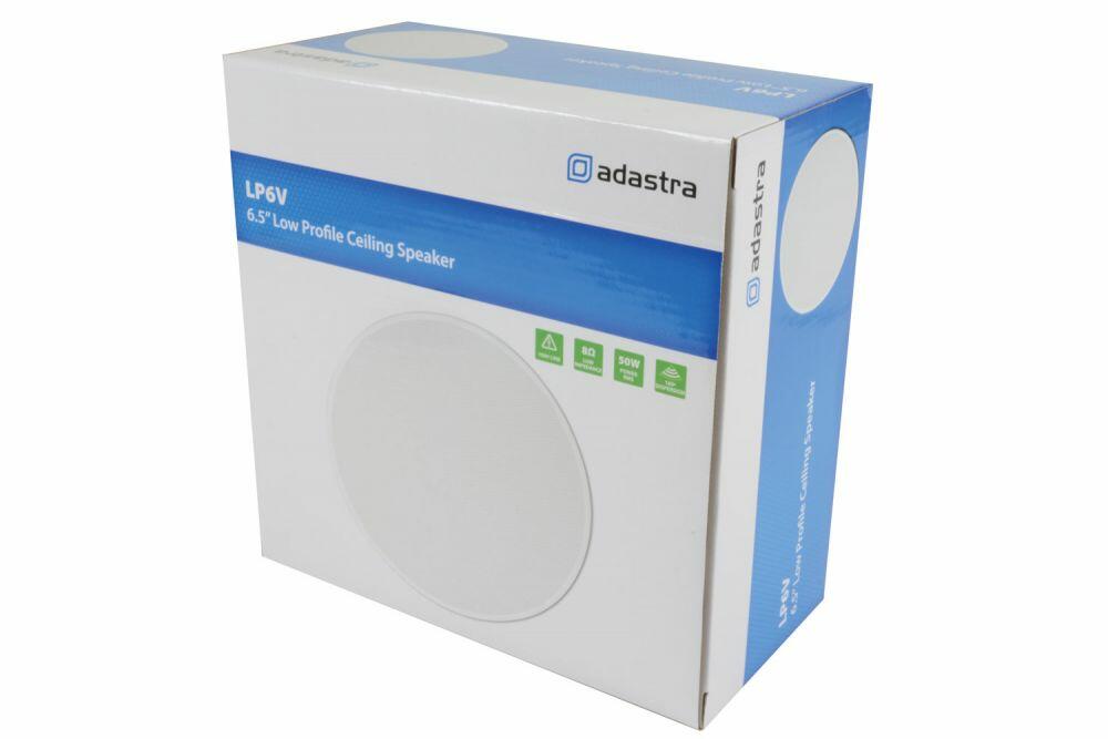 Adastra LP6V 6.5 Low Profile Ceiling Speaker - 100V - 952.261UK