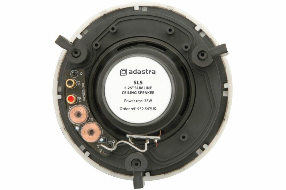 Adastra SL5 SL5 Slimline Ceiling Speaker 5.25 Pair - 952.547UK