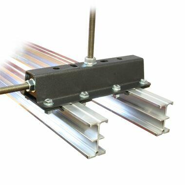 Doughty T84117 Studio Rail, Double, Suspension Bracket, Wall Fixing