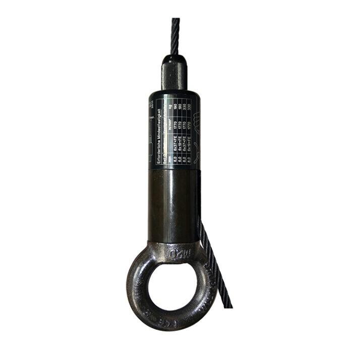 Doughty T37686 80SV III Reutlinger Cable Grip with ring (side exit wire)