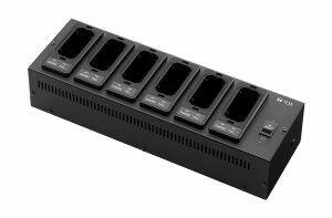 TOA BC-5000-6 5000 Series Radio Microphone Battery Charger, 6-way
