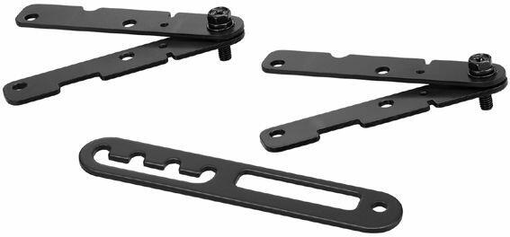 TOA HY-CN1B-WP HX-5 Extension Bracket, Black, Weatherproof
