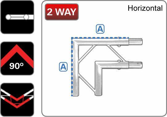 Trilite 1LDJ290H Ladder Truss Junction
