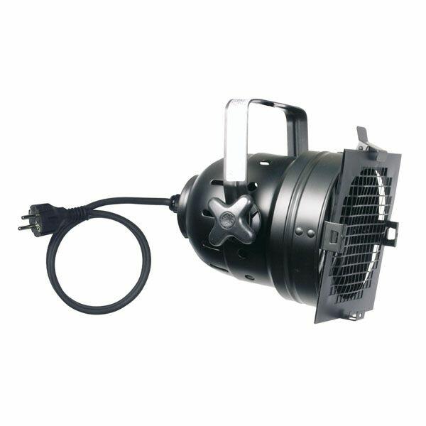 Showtec Par 56 Can Short Black, GX16D Socket, Cable & Schuko Plug (30319) (30319)