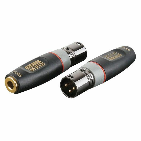 DAP 3p XLR M/ 3p Jack F adapter