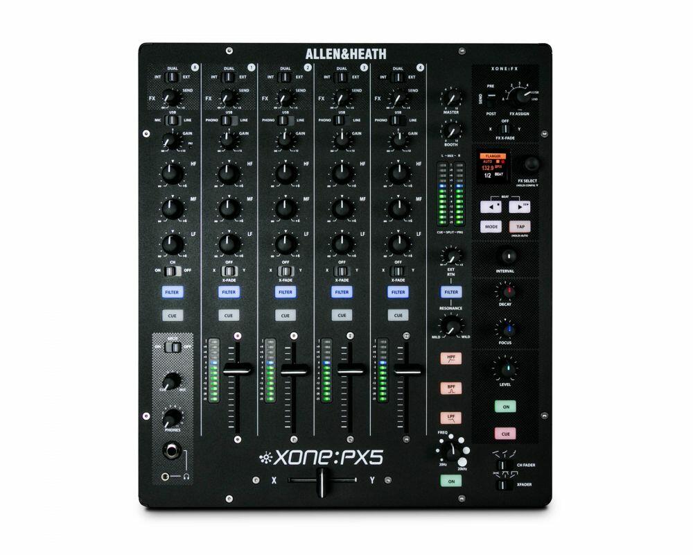 Allen & Heath XONE PX5 DJ Mixer with Xone Filter and 3 Band EQ