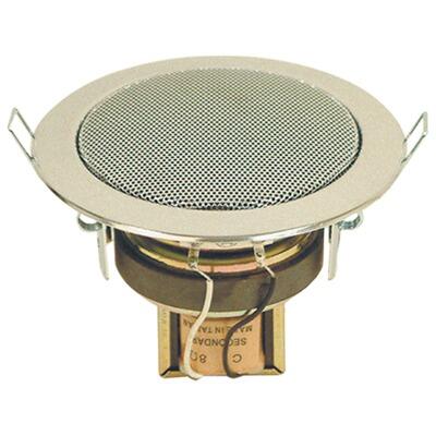 Eagle 100v Line Compact Flush Fit Ceiling Speaker 3", Chrome, P604BS
