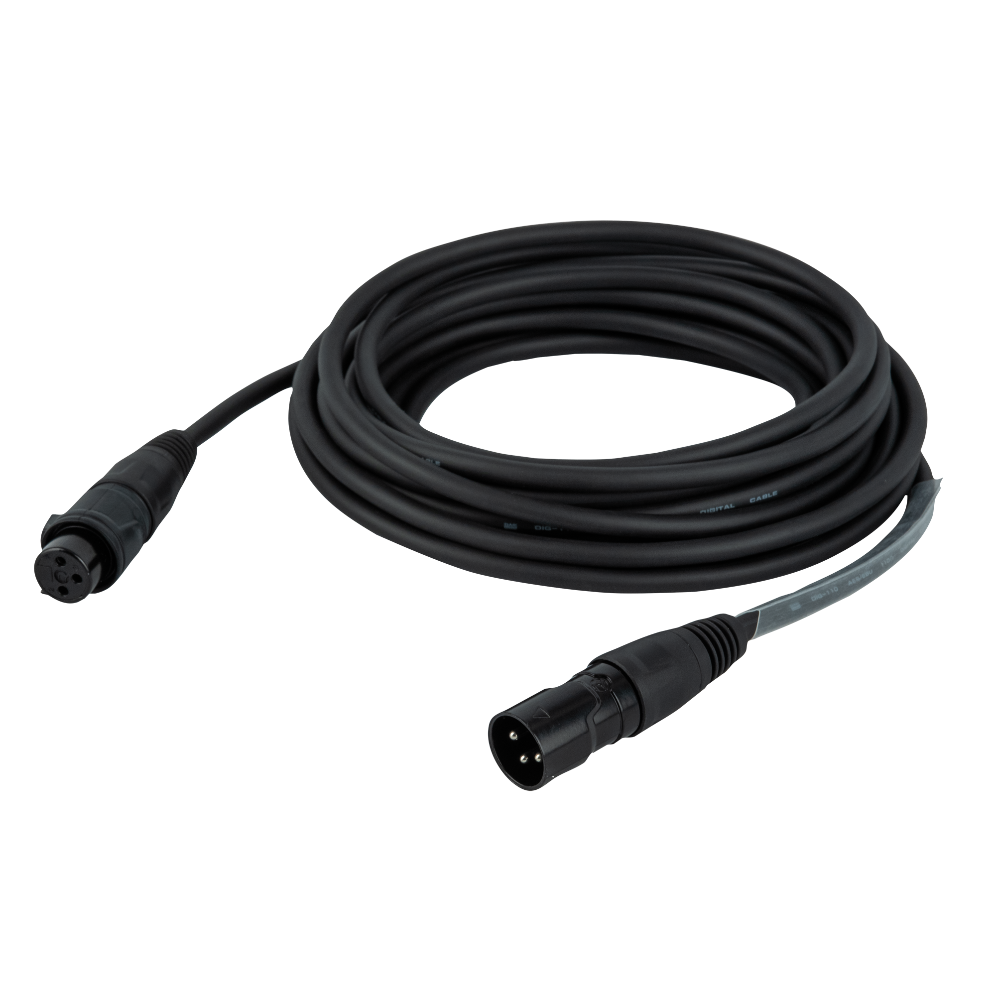 DAP FLR73 - DMX/AES-EBU 3 Pin IP65 Rean DMX Lead - 10M