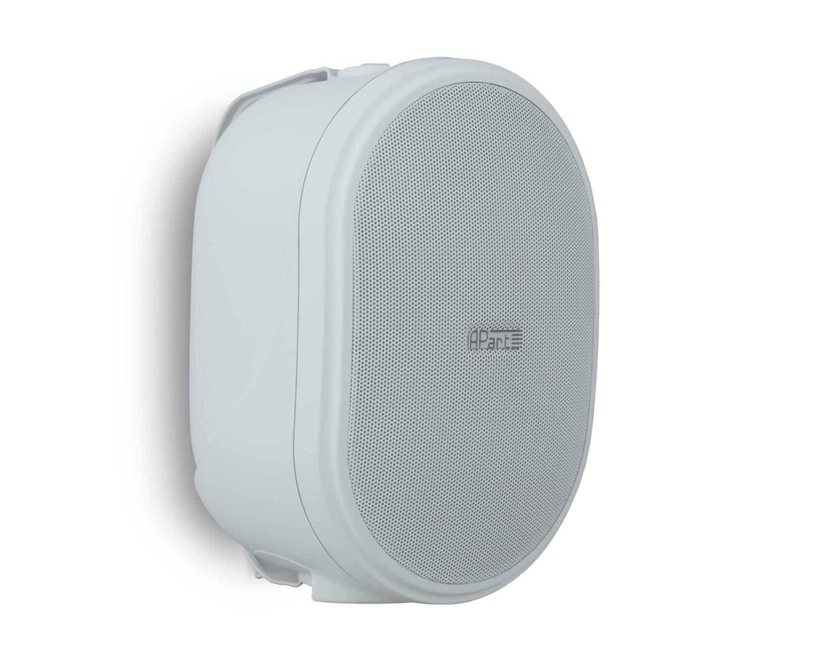 Bi Amp OVO5T, 5", 2 way Oval Speaker Inc Bracket 100v, 16Ω, 80w, White