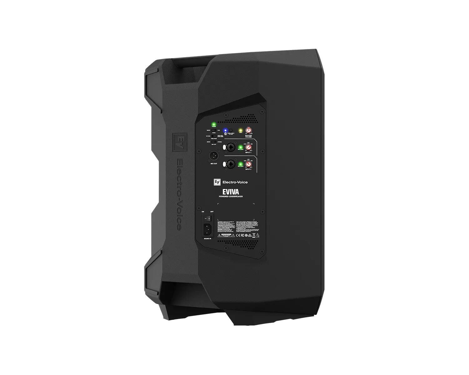 Electrovoice EVIVA 12P 12" 2-Way Powered Loudspeaker with Bluetooth Black