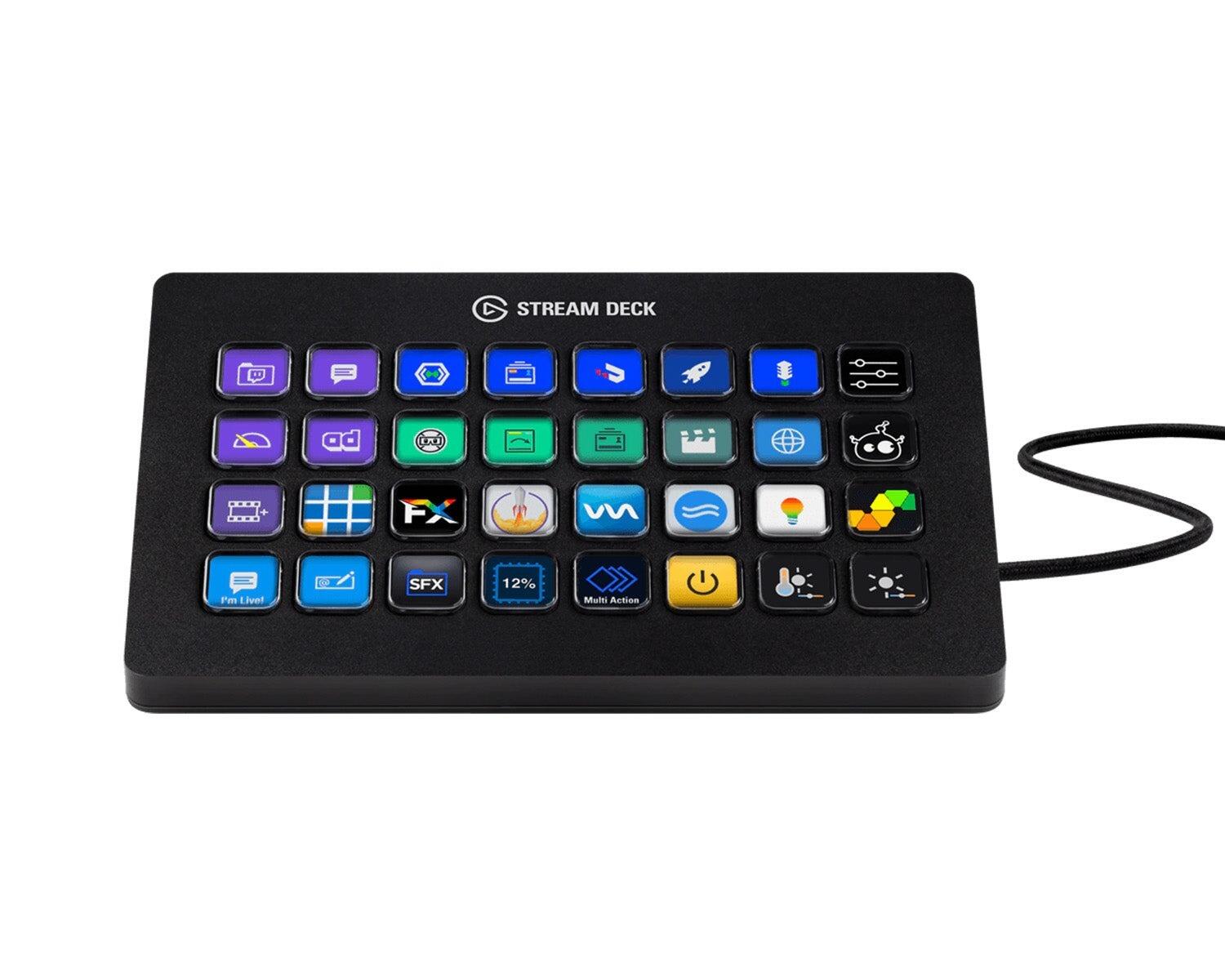 Elgato StreamDeck XL USB Controller with 32 Customisable LCD Keys