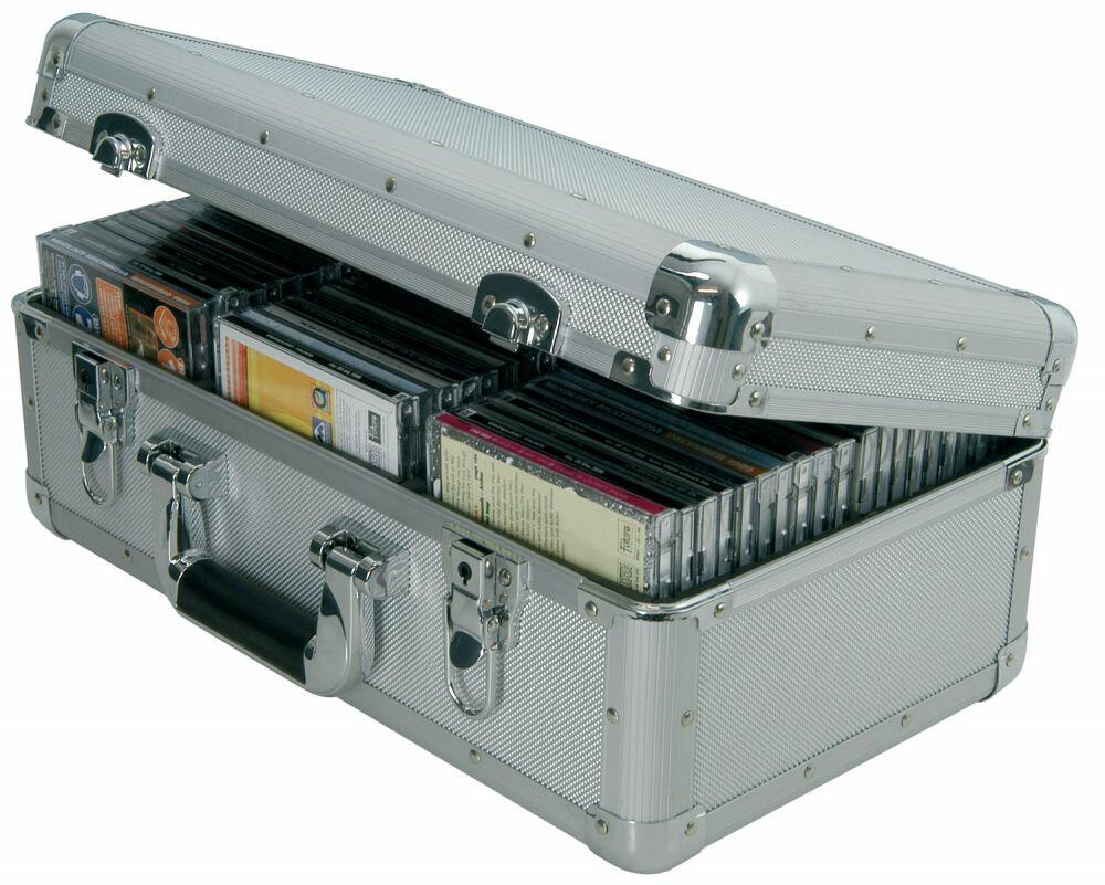 Citronic CDA:60 Aluminium CD flight case, 60 CDs - 127.058UK
