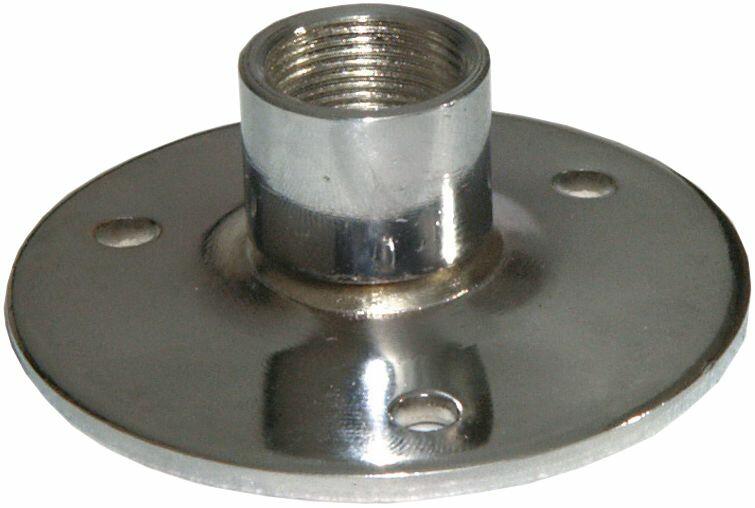 SoundLAB Gooseneck Base With Internal Thread Colour Silver, G127BB