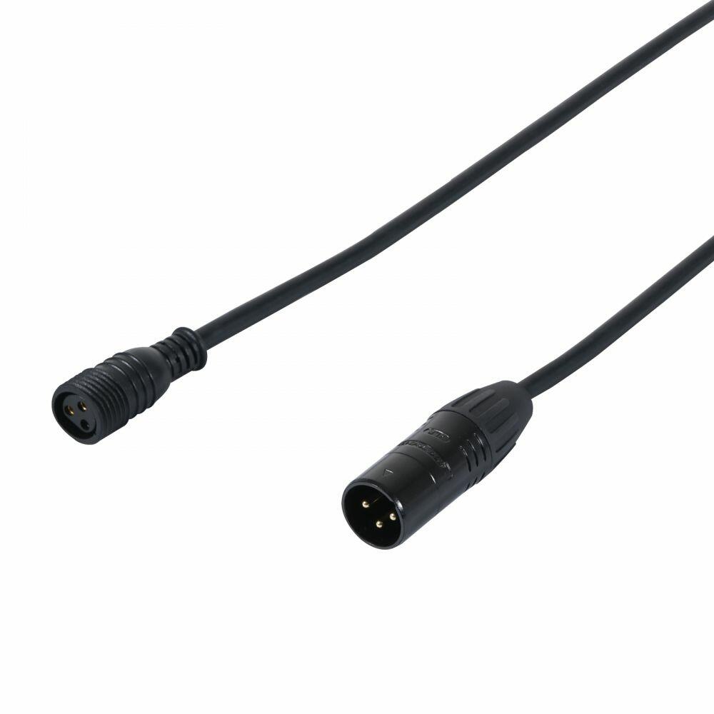 LEDJ DMX Lead, Seetronic IP XLR 3 pin Male to Exterior IP Female , 5m, CABL523