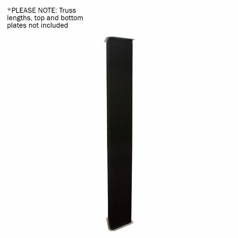 LEDJ Black Tri Truss Sleeve/Sock, 2m, LEDJ278