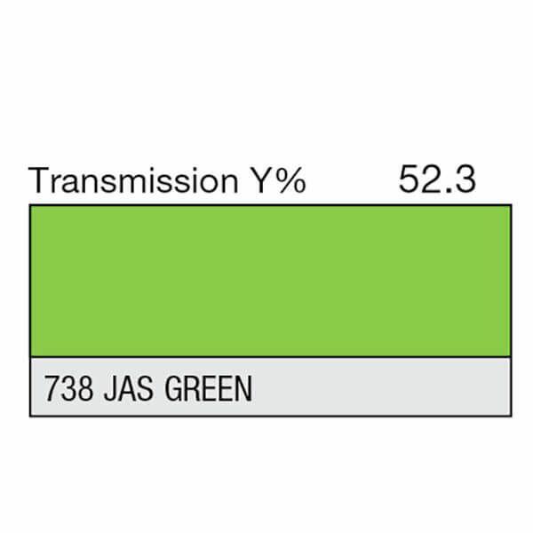 LEE Filter 738 JAS Green Filter Sheet, 21 x 48
