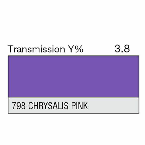 LEE Filter 798 Chrysalis Pink Filter Sheet, 21 x 48