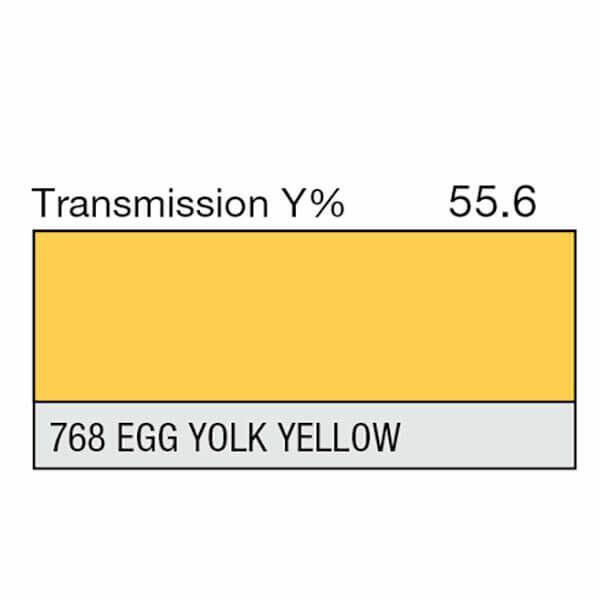 LEE Filter 768 Egg Yolk Yellow Filter Roll, 7.62m x 1.22m