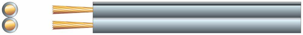 Mercury Fig 8 Speaker Cable, 2 x (13 x 0.18mm) - 801.239UK
