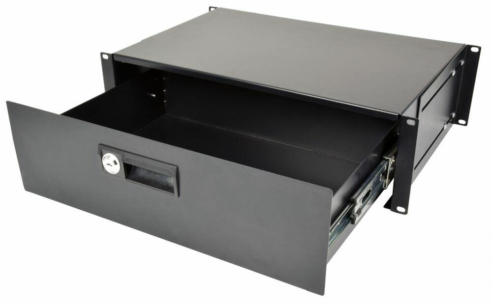 Adastra 19RD3U 19 Lockable Rack Drawer 3U - 853.053UK