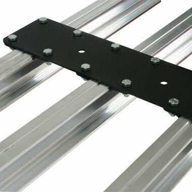 Doughty T84115 Studio Rail Spacer Plate (Triple Rail) with Rail Clamps