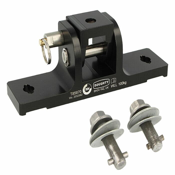 Doughty T85890 Space Saver Omega - Robe - 140mm Centres