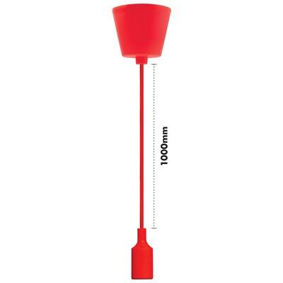 Eagle Modern E27 Silicone Pendant Lamp holder, E394R