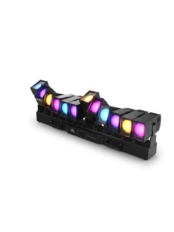 Chauvet Professional COLORado PXL Curve 12 Motorised LED Batten 12x45W RGBW LED's IP65