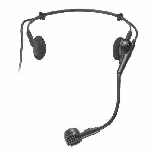 Audio Technica PRO8HEcW Head Worn Microphone with HRS plug, Black