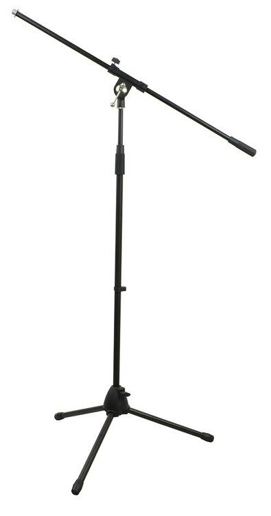 StageCore MSA 100BK Microphone boom stand, metal base and swivel BLACK - (39321)